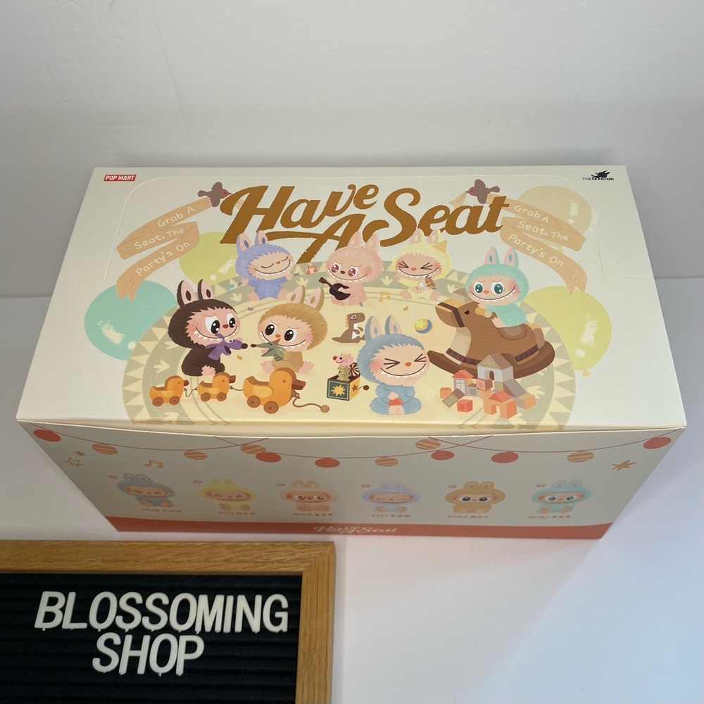 Empty Display Container Box - Pop Mart Labubu The Monsters Have a Seat